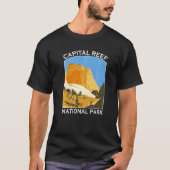 T-shirt Le Parc National Capitol Reef Utah En Plein Air Ra (Devant)