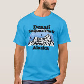 T-shirt Le Parc national de Denali (Devant)