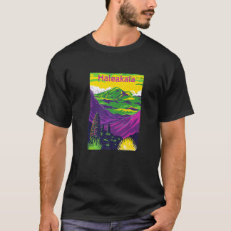 T-shirt Le Parc national de Haleakala