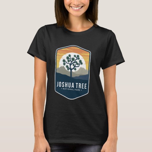T-shirt Le Parc national de Joshua Tree (Devant)