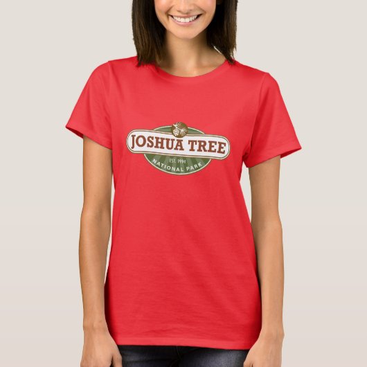T-shirt Le Parc national de Joshua Tree (Devant)