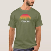 T-shirt Le Parc national de Joshua Tree (Devant)
