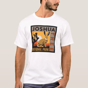 T-shirt Le Parc national de Joshua Tree   Jacklapin