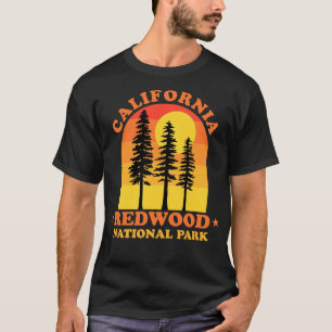 T-shirt Le parc national de Redwood Californie