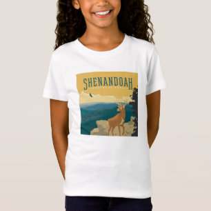 T-Shirt Le Parc national de Shenandoah   Cerf
