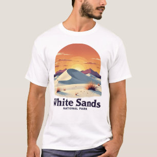 T-shirt Le parc national de White Sands