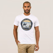 T-shirt Le parc national de White Sands (Devant entier)