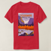 T-shirt Le Parc National De Yosemite El Capitan À L'Automn (Design devant)