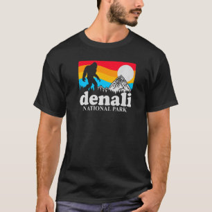 T-shirt Le Parc National Denali Aime Visiter La Nation Amé