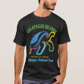 T-shirt Le Parc National Des Galapagos République De L'Equ (Devant)