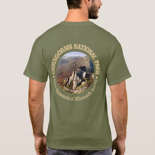 T-shirt Le Parc national du Caire (Dos)
