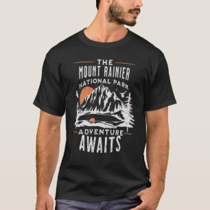 T-shirt Le Parc national du Mont Rainier