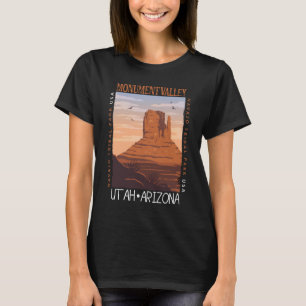 T-shirt Le parc tribal de Navajo, Vallée du Monument, en d