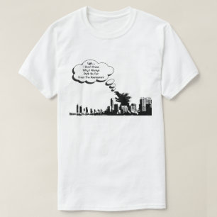 T-shirt Le Parking Est Monstrueux - Une Chemise MisterP