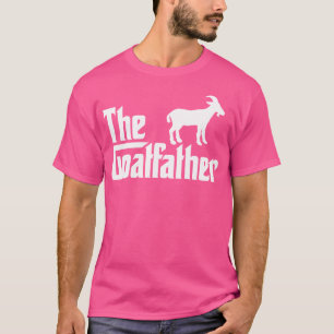 T-shirt Le Parrain Amusant Chèvre de chèvre de l'élevage