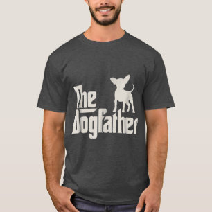 T-shirt Le Parrain Chien Chihuahua Propriétaire de chien d