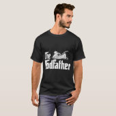 T-shirt Le parrain de la pêche Papa (Devant entier)