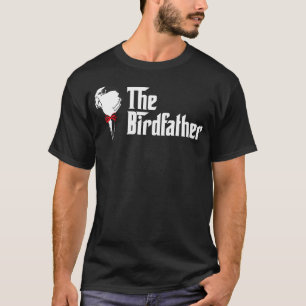 T-shirt Le Parrain des Oiseaux Drôle de Papa d'Oiseau