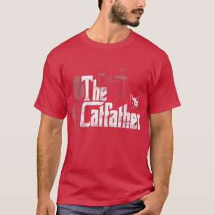 T-shirt Le Parrain, Drôle Chat Papa Lover Cadeau