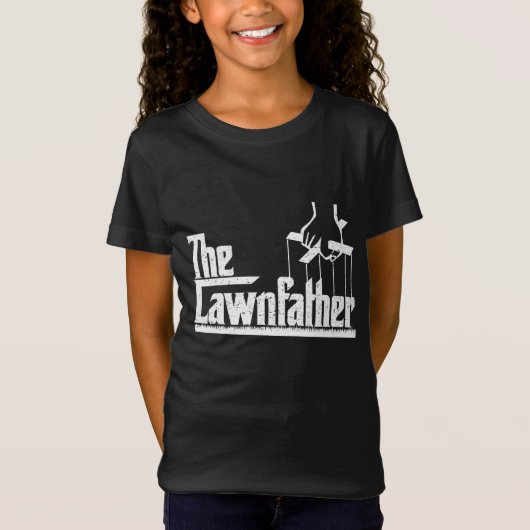 T-Shirt Le Parrain - Drôle Jardin de la pelouse (Devant)