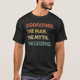 T-shirt Le Parrain L'Homme Le Mythe La Légende