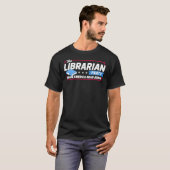 T-shirt Le Parti Bibliothécaire Rend La Lecture De L'Améri (Devant entier)