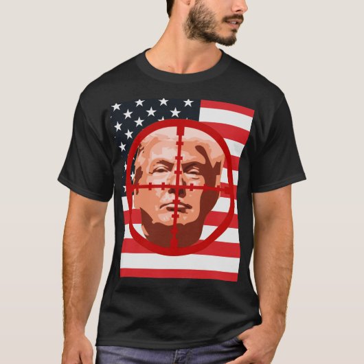 T-shirt Le parti de l'impeachment de Trump cible (Devant)