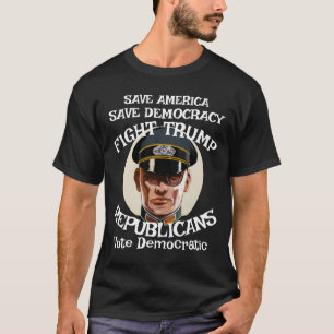 T-shirt Le Parti Républicain antiTrump Mariage de Retraite
