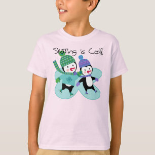 T-shirt Le patinage de pingouins est frais
