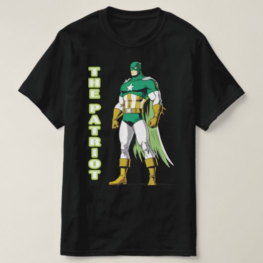 T-shirt Le Patriot Classic Superhero Tee (Design devant)