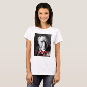 T-shirt Le patriotisme de Clarence Darrow déteste (Devant entier)