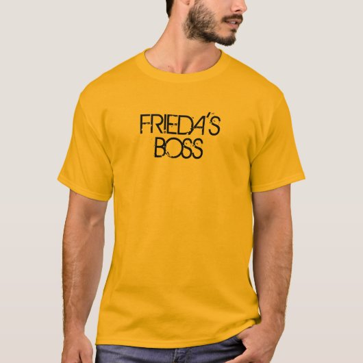 T-SHIRT LE PATRON DE FRIEDA (Devant)
