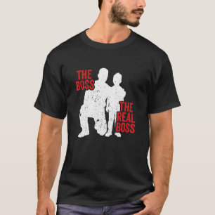 T-shirt Le Patron Le Véritable Patron Père Fils Fille Matc