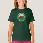 T-shirt Le Pays de Galles (Devant)