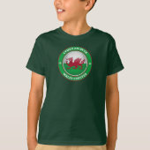 T-shirt Le Pays de Galles (Devant)