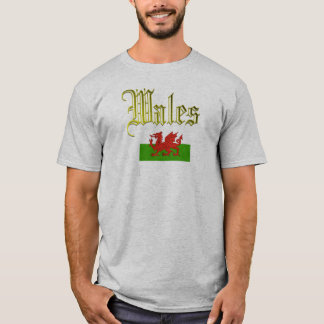 T-shirt Le Pays de Galles (Cymru)