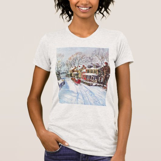 T-shirt Le pays des merveilles d'hiver (Devant)
