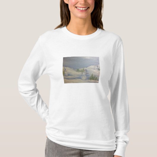 T-shirt le pays des merveilles d'hiver (Devant)