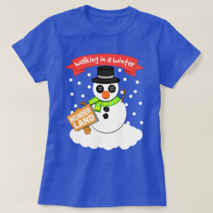 T-shirt Le pays des merveilles d'hiver