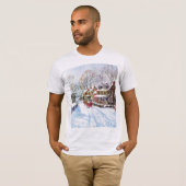 T-shirt Le pays des merveilles d'hiver (Devant entier)