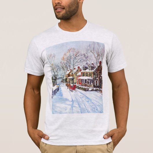 T-shirt Le pays des merveilles d'hiver (Devant)