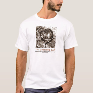 T-shirt Le pays des merveilles le chat de Cheshire