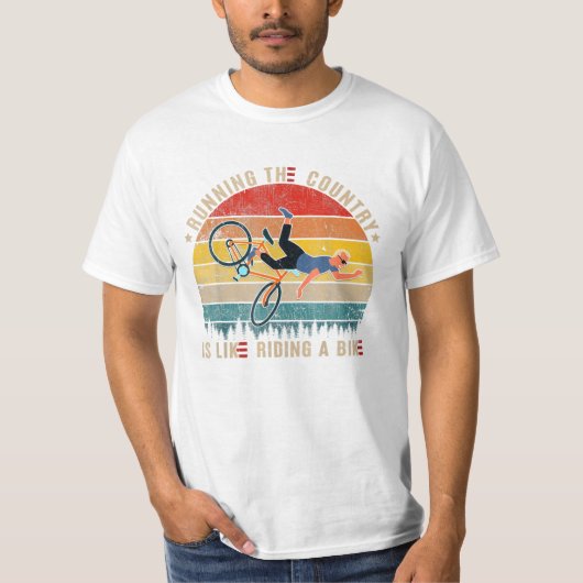 T-shirt Le Pays Est Comme Le Riding (Devant)
