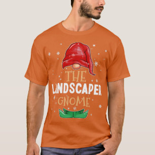 T-shirt Le paysagiste Gnome Family Matching Christmas Out