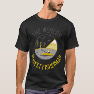 T-SHIRT LE PÊCHEUR LE MOINS DOUÉ DU MONDE