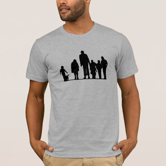 T-shirt Le peloton de monstre (Devant)