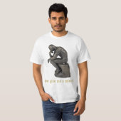 T-shirt le penseur (Devant entier)
