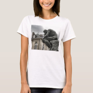 T-shirt Le penseur Rodin Paris Sculpture