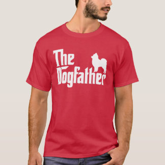 T-shirt Le père Chien de Poméranie drôle