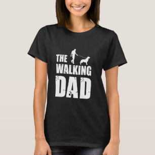 T-shirt Le père de marche Golden Retriever Chien propriéta
